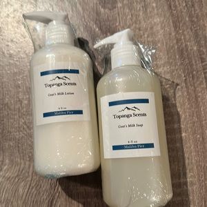 Topanga Scents Malibu Pier Goat's Milk Body Wash & Lotion